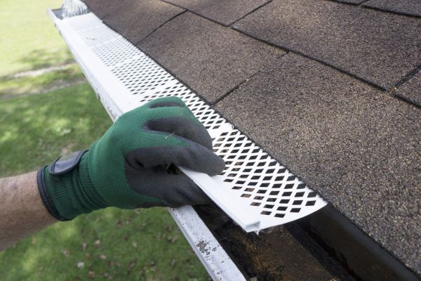 Gutter Filter Installation in Mesquite